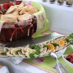 Brotkorb und Pastete Brotkorb und Pastete